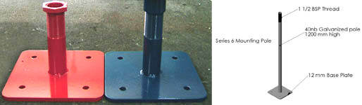 Pole mounting kit